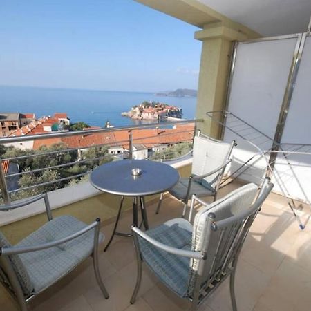 Bmv Room 2 With East Island View Sveti Stefan Exterior photo